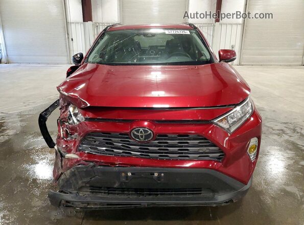 JTMN1RFV3LJ035768 2020 TOYOTA RAV4 Maroon Front view