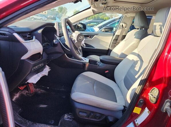 JTMN1RFV3LJ035768 2020 TOYOTA RAV4 Maroon Front interior view