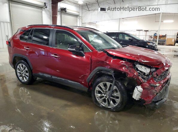 JTMN1RFV3LJ035768 2020 TOYOTA RAV4 Maroon Front right