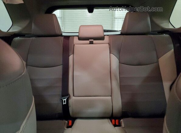 JTMN1RFV3LJ035768 2020 TOYOTA RAV4 Maroon Rear seats view