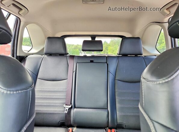 JTMN1RFV3MD070441 2021 TOYOTA RAV4 Black Rear seats view