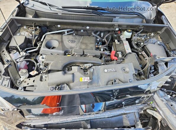 JTMN1RFV3MD070441 2021 TOYOTA RAV4 Black Engine compartment view