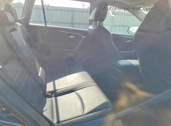 JTMN1RFV6KD511718 2019 TOYOTA RAV4 Black Widok wnętrza z tyłu