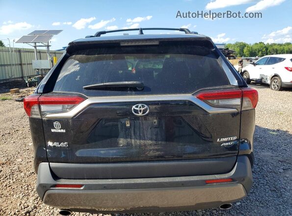 JTMN1RFV6KD511718 2019 TOYOTA RAV4 Black Widok z tyłu