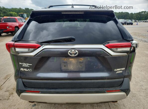 JTMN1RFV7KD039447 2019 TOYOTA RAV4 Charcoal Вид ззаду