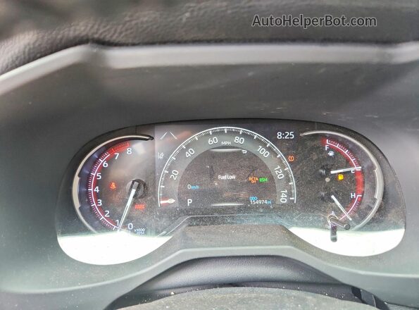 JTMN1RFV7KD039447 2019 TOYOTA RAV4 Charcoal Вид щитка приладів