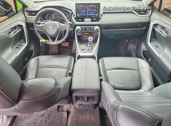 JTMN1RFV7KD039447 2019 TOYOTA RAV4 Charcoal Вид панелі приладів