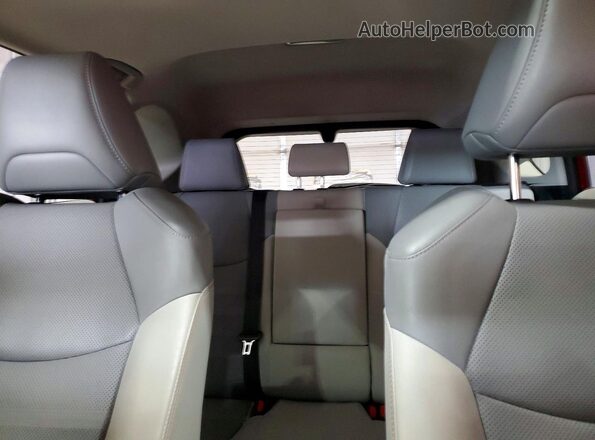 JTMN1RFV7LJ026670 2020 TOYOTA RAV4 Red Rear seats view