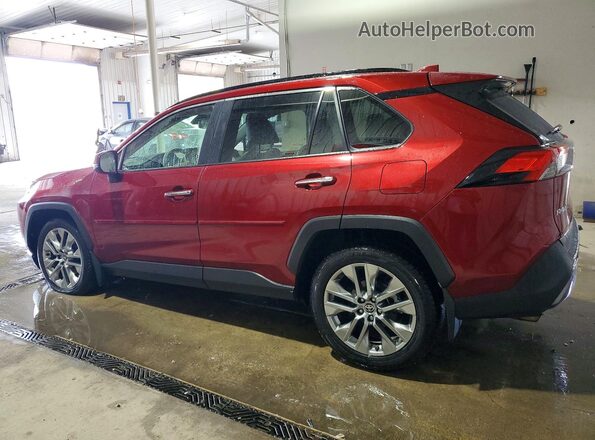 JTMN1RFV7LJ026670 2020 TOYOTA RAV4 Red Rear left