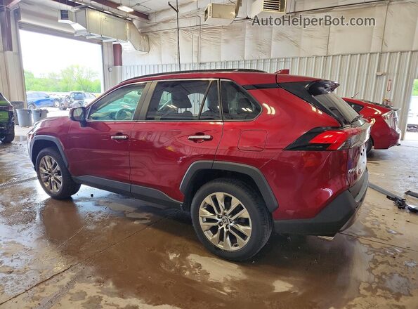 JTMN1RFV9MD070377 2021 TOYOTA RAV4 Red Rear left