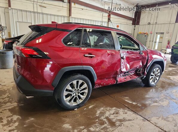 JTMN1RFV9MD070377 2021 TOYOTA RAV4 Red Rear right