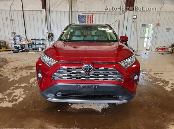 JTMN1RFV9MD070377 2021 TOYOTA RAV4 Red Front view