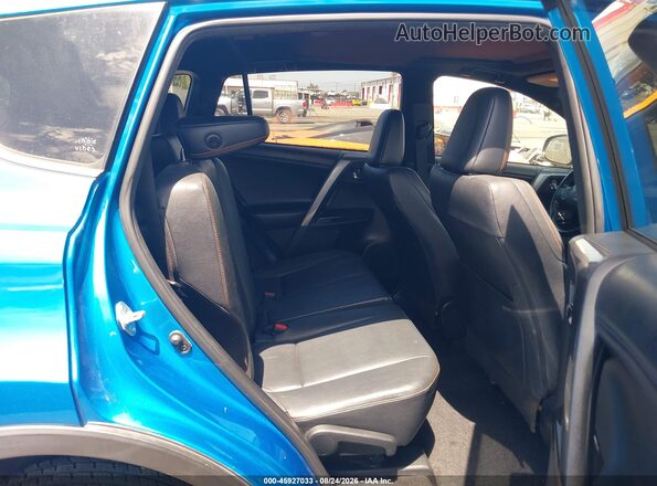 JTMNFREV3HD100577 2017 TOYOTA RAV4 Blue Vista de la etiqueta del VIN