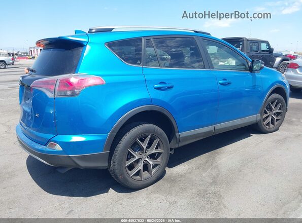 JTMNFREV3HD100577 2017 TOYOTA RAV4 Blue Trasero derecho