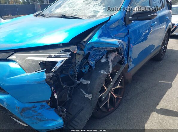 JTMNFREV3HD100577 2017 TOYOTA RAV4 Blue Vista frontal