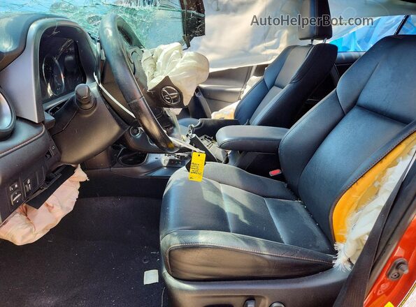 JTMNFREV6GJ090854 2016 TOYOTA RAV4 Orange Front interior view