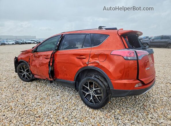 JTMNFREV6GJ090854 2016 TOYOTA RAV4 Orange Rear left