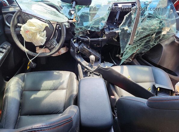 JTMNFREV6GJ090854 2016 TOYOTA RAV4 Orange Dashboard view