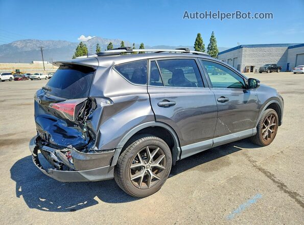 JTMNFREV7JJ194650 2018 TOYOTA RAV4 Gray Tył prawy