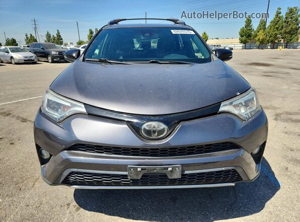 JTMNFREV7JJ194650 2018 TOYOTA RAV4 Gray Widok z przodu