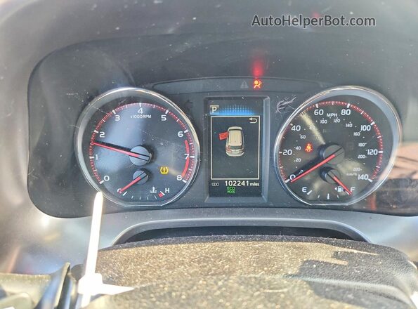 JTMNFREV8GD085119 2016 TOYOTA RAV4 White Вид щитка приладів