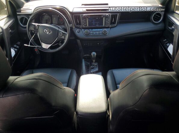 JTMNFREV8GJ067740 2016 TOYOTA RAV4 Белый Вид панели приборов