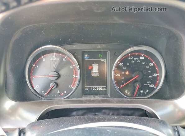 JTMNFREV8GJ067740 2016 TOYOTA RAV4 Белый Вид щитка приборов