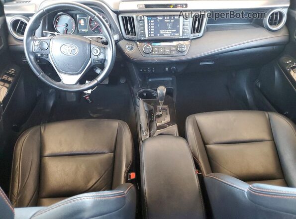 JTMNFREVXHD101855 2017 TOYOTA RAV4 Серый Вид панели приборов