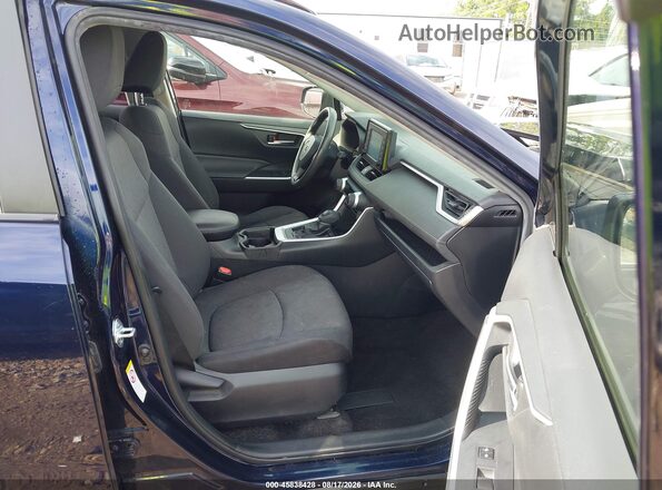 JTMP1RFV0KD010915 2019 TOYOTA RAV4 Dark Blue Вид салона спереди