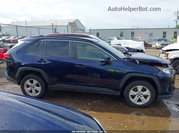 JTMP1RFV0KD010915 2019 TOYOTA RAV4 Dark Blue Вид задней части салона