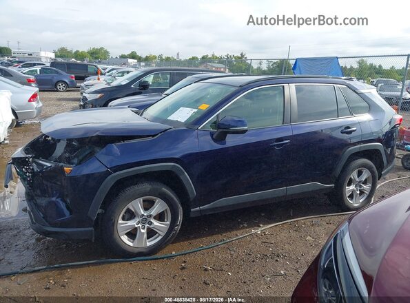 JTMP1RFV0KD010915 2019 TOYOTA RAV4 Dark Blue Панорамный вид салона 360°