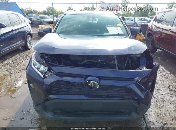 JTMP1RFV0KD010915 2019 TOYOTA RAV4 Dark Blue Вид щитка приборов