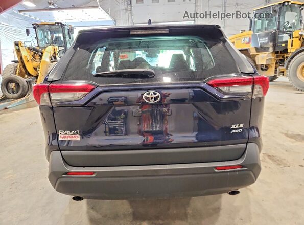 JTMP1RFV0KD016228 2019 TOYOTA RAV4 Blue Vista trasera