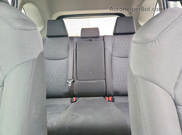 JTMP1RFV0LD051255 2020 TOYOTA RAV4 Black უკანა სავარძლების ხედი