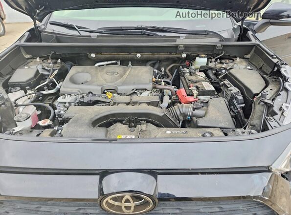 JTMP1RFV0LD051255 2020 TOYOTA RAV4 Black ძრავის განყოფილების ხედი