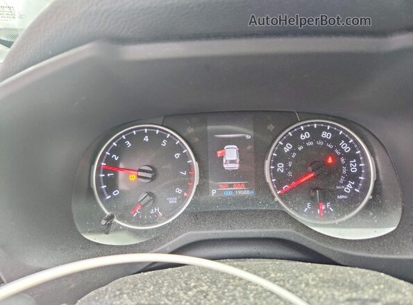 JTMP1RFV0LD051255 2020 TOYOTA RAV4 Black ხელსაწყოთა პანელის ხედი