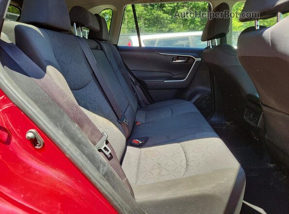 JTMP1RFV1KJ008172 2019 TOYOTA RAV4 Red Սալոնի հետևի տեսք