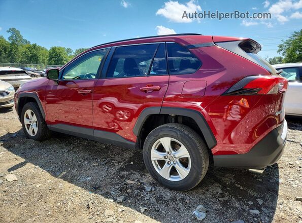 JTMP1RFV1KJ008172 2019 TOYOTA RAV4 Red Հետևի ձախ