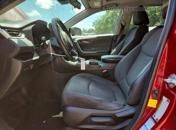 JTMP1RFV1KJ008172 2019 TOYOTA RAV4 Red Սալոնի դիմացի տեսք