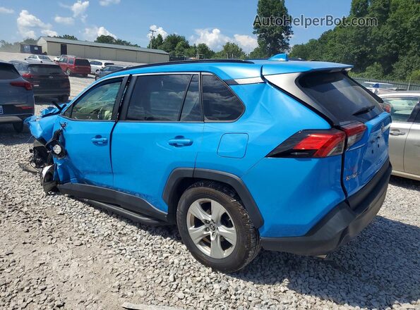 JTMP1RFV2KD018160 2019 TOYOTA RAV4 Blue უკანა მარცხენა