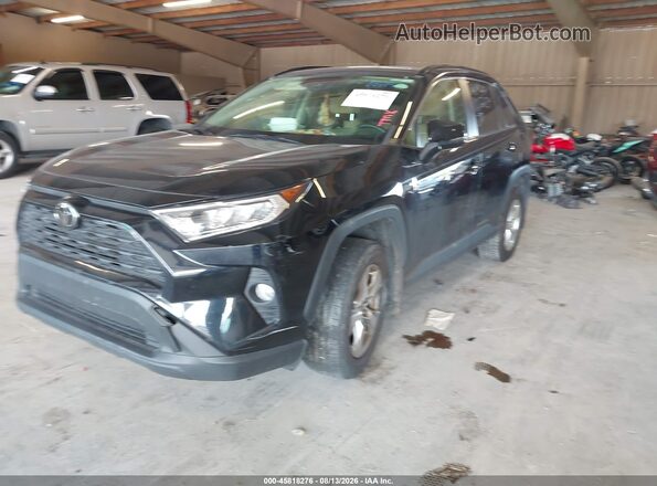 JTMP1RFV2KJ022159 2019 TOYOTA RAV4 Black Przód lewy
