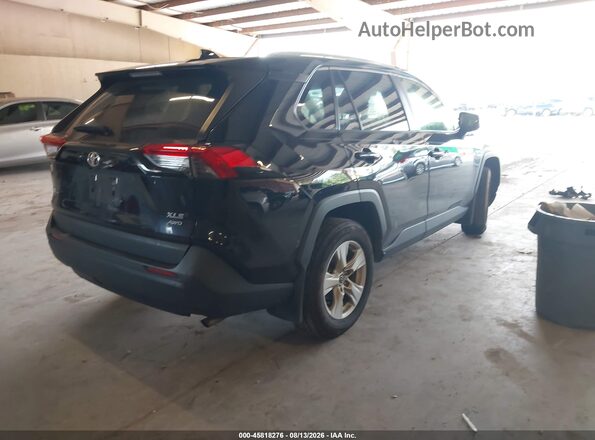 JTMP1RFV2KJ022159 2019 TOYOTA RAV4 Black Tył prawy