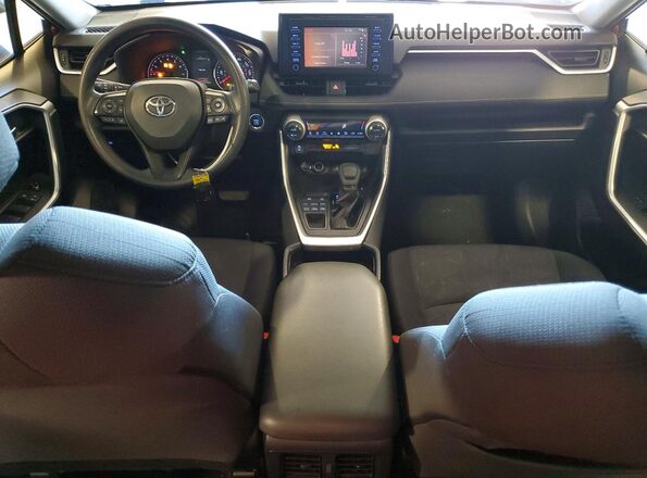 JTMP1RFV3KD515122 2019 TOYOTA RAV4 Burgundy Вид панелі приладів