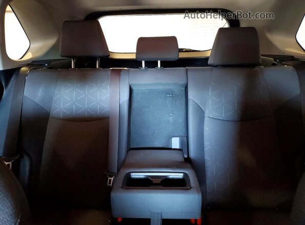 JTMP1RFV3KD515122 2019 TOYOTA RAV4 Burgundy Вид задніх сидінь