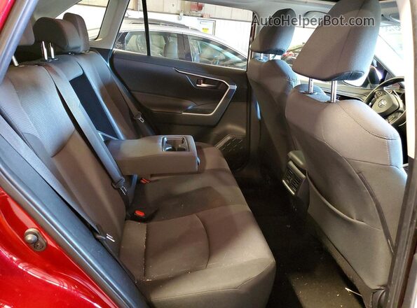 JTMP1RFV3KD515122 2019 TOYOTA RAV4 Burgundy Вид задньої частини салону