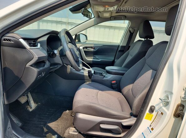 JTMP1RFV4KD033579 2019 TOYOTA RAV4 White წინა სალონის ხედი