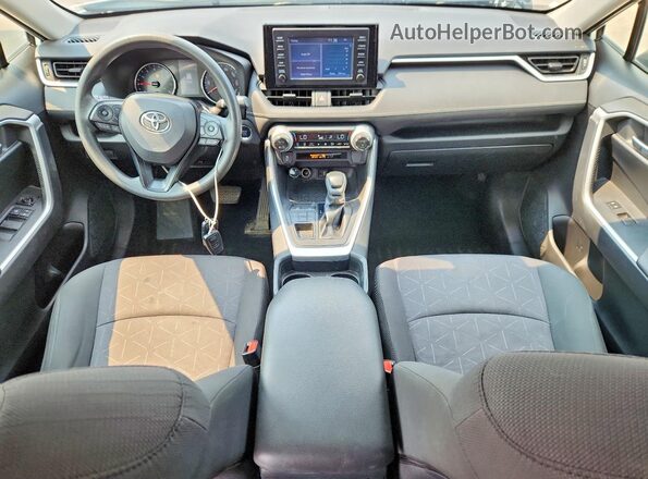 JTMP1RFV4KD033579 2019 TOYOTA RAV4 White წინა პანელის ხედი