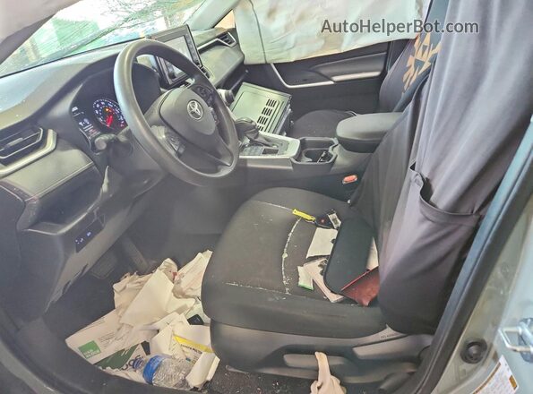 JTMP1RFV5KD505319 2019 TOYOTA RAV4 Green Front interior view