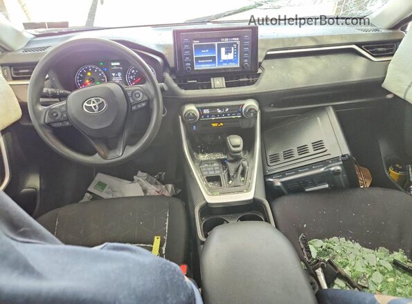 JTMP1RFV5KD505319 2019 TOYOTA RAV4 Green Dashboard view