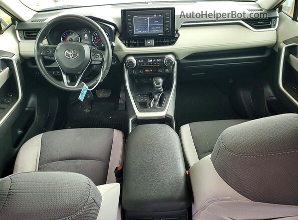 JTMP1RFV5LD059710 2020 TOYOTA RAV4 Silver Вид панелі приладів